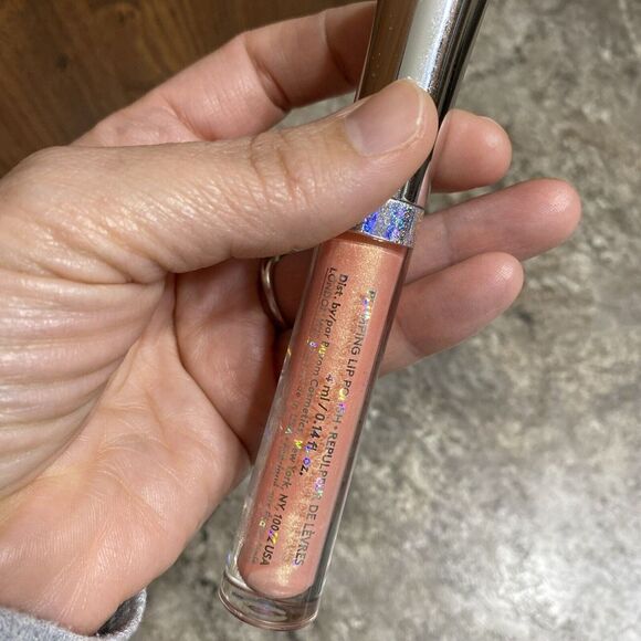 BUXOM TOP COAT Full-On Plumping Lip Polish Savannah Full Size New No Box - Picture 3 of 4